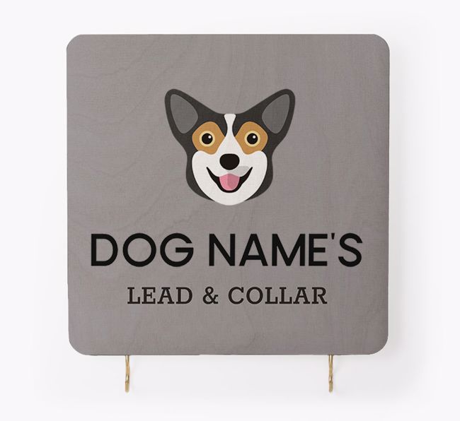 Personalised {breedFullName} Lead & Collar Hanger